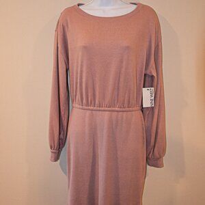 New With Tags Nine West Long Sleeve Sweater Dress Size Medium